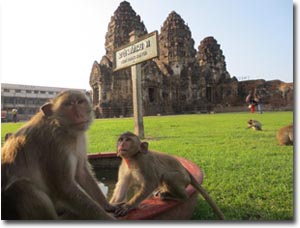 Phra Prang Sam Yot en Lopburi